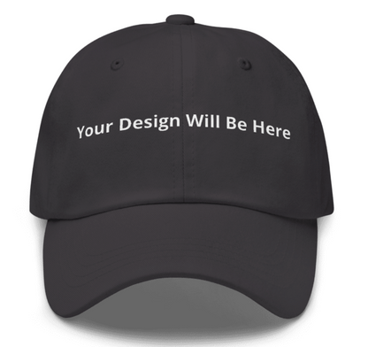 Personalized Dad Hat | Custom Line Art Cotton Cap