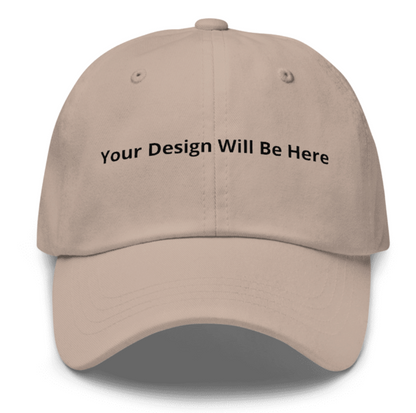 Personalized Dad Hat | Custom Line Art Cotton Cap