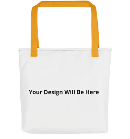 Personalized Premium Tote Bag | Custom Line Art Bag