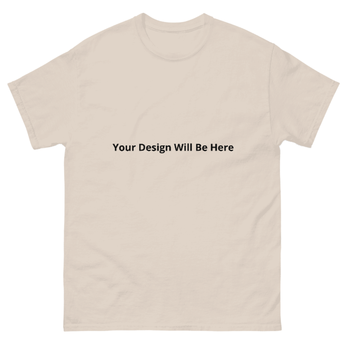 T-shirt personalizada com arte linear | T-shirt minimalista de algodão personalizada