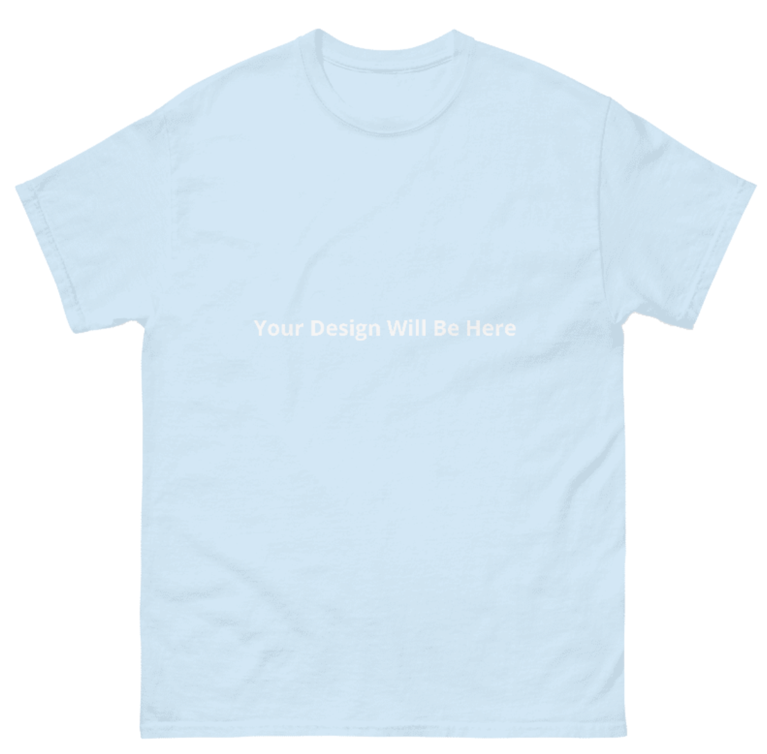 T-shirt personalizada com arte linear | T-shirt minimalista de algodão personalizada