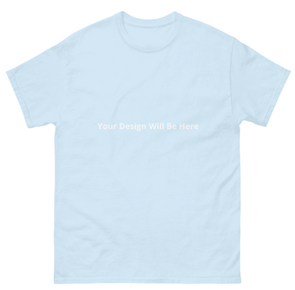 T-shirt personalizada com arte linear | T-shirt minimalista de algodão personalizada