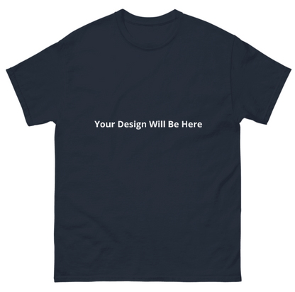 T-shirt personalizada com arte linear | T-shirt minimalista de algodão personalizada