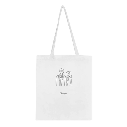 Personalized Tote Bag | Custom Line Art Cotton Bag
