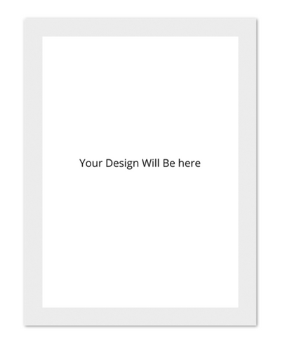 Poster emoldurado personalizado | Arte de parede personalizada em estilo linear